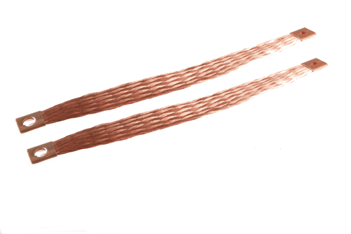 Copper Straps, Braided Contact Clamp Replacement Strap